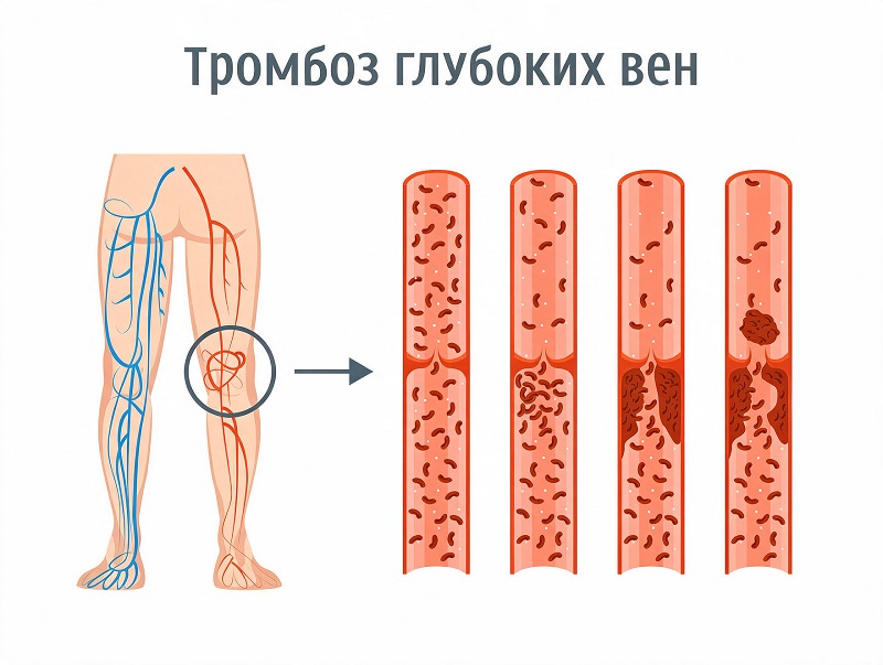 Тромбоз глубоких вен